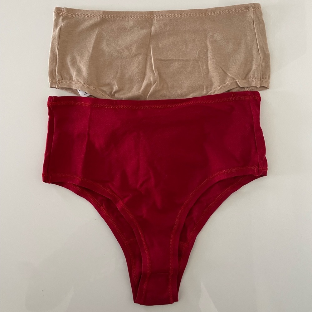 🪻2PK High-rise Stretch Thong🪻